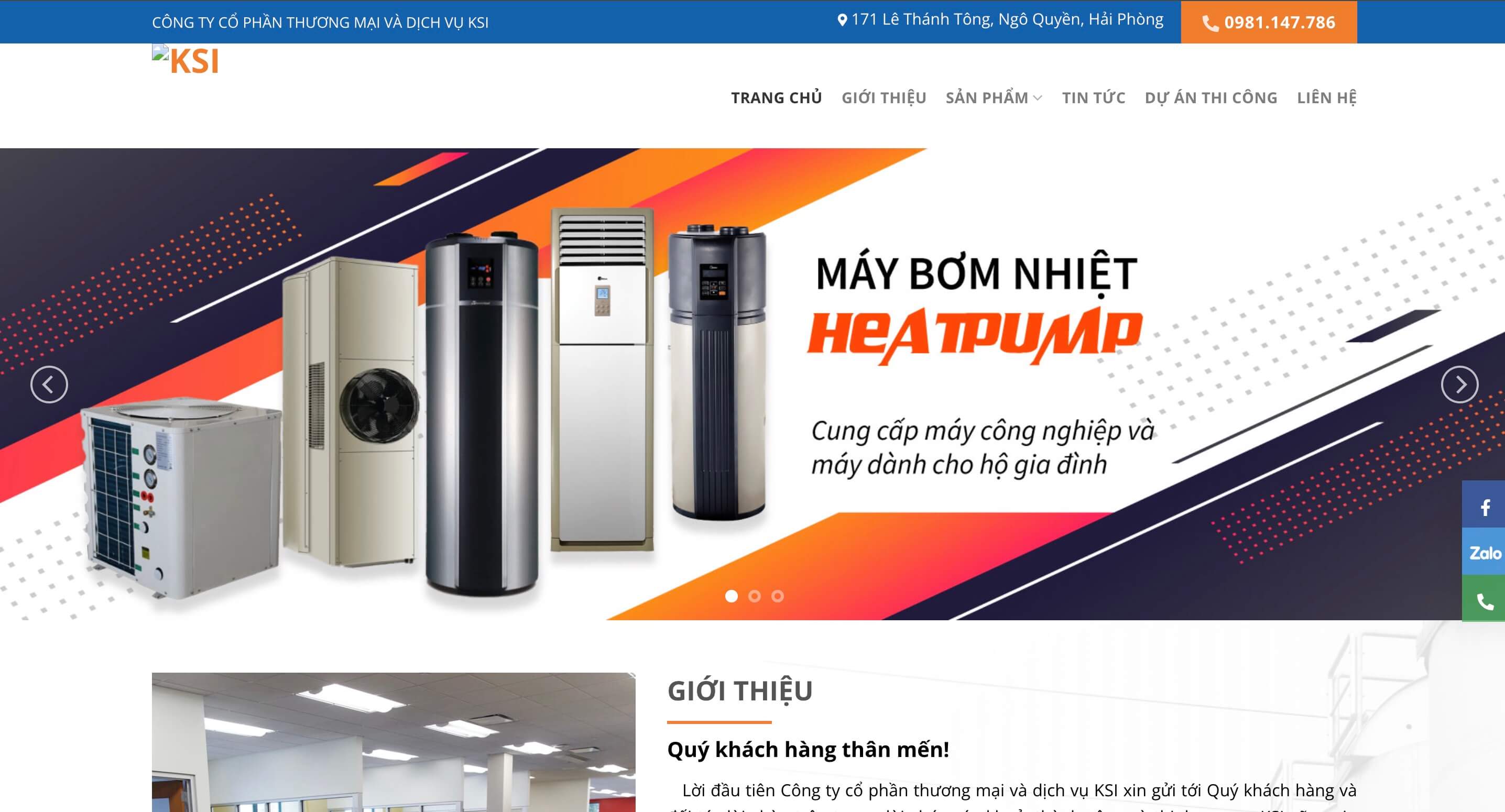 Bơm Nhiệt Việt Nam – Website Thiết Bị Heat Pump
