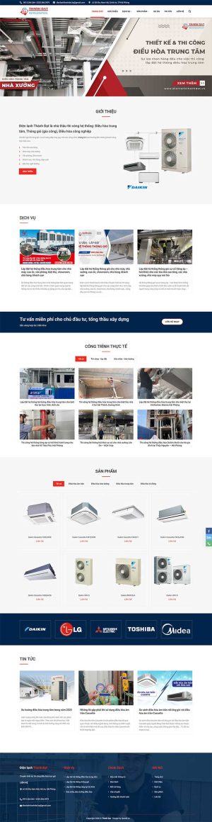 Kho giao diện - thiết kế website hải phòng